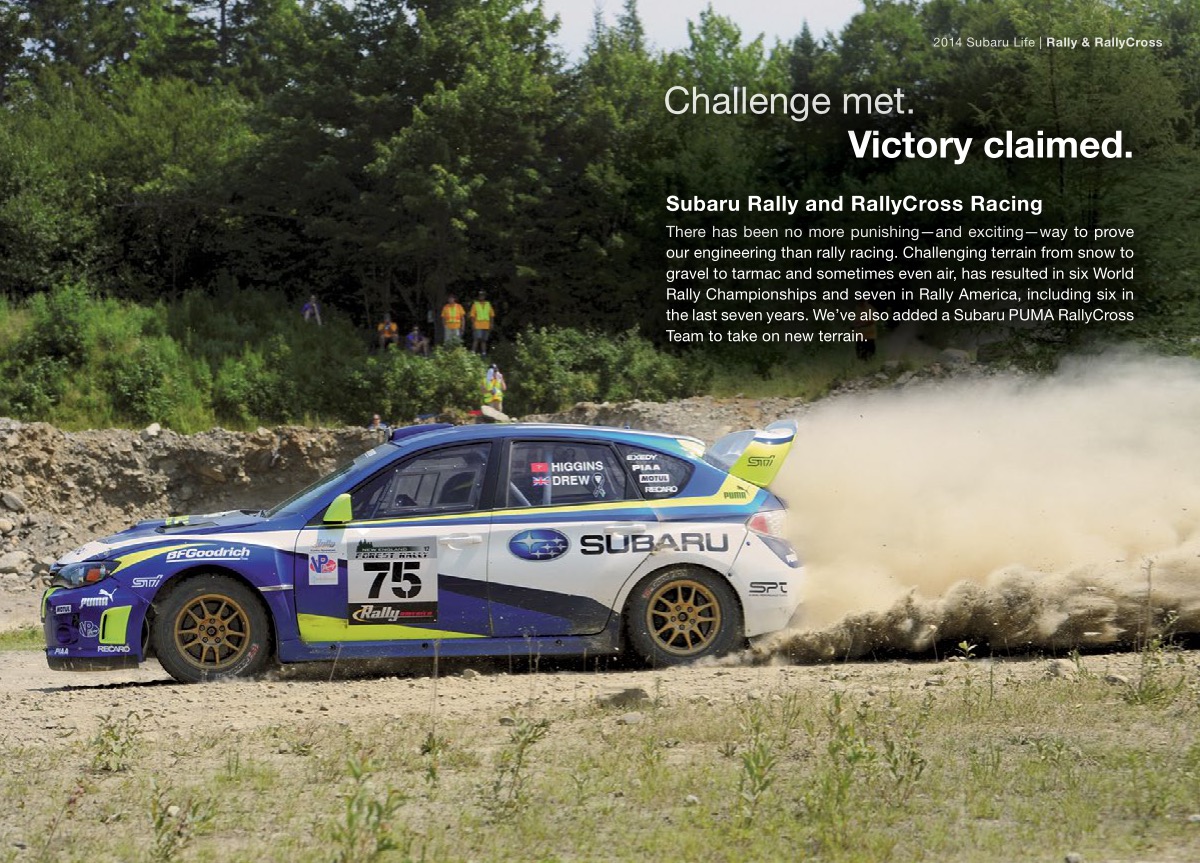 2014 Subaru Brochure Page 25